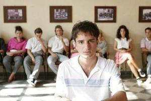 A student faces the dreaded "interrogazione" - still from the film "La notte prima degli esami"